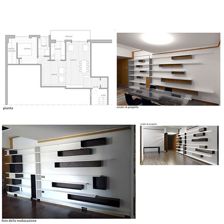 Ristrutturazione Vigna Clara - appartamento int 18 - Roma - 2019