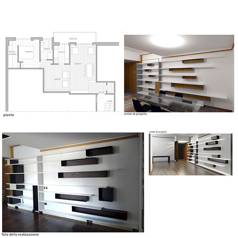 Ristrutturazione Vigna Clara - appartamento int 18 - Roma - 2019