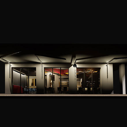 pizzeria EXTREMIS - via del Casale Rocchi, Roma - 2022 - Comm. Mattia Lattanzio, Giovanni Giglio, Edoardo Cicchinelli - LINGOTTI - Ethical Food