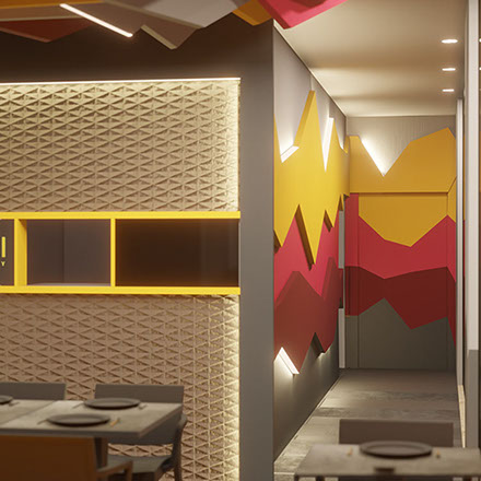 pizzeria EXTREMIS - via del Casale Rocchi, Roma - 2022 - Comm. Mattia Lattanzio, Giovanni Giglio, Edoardo Cicchinelli - LINGOTTI - Ethical Food