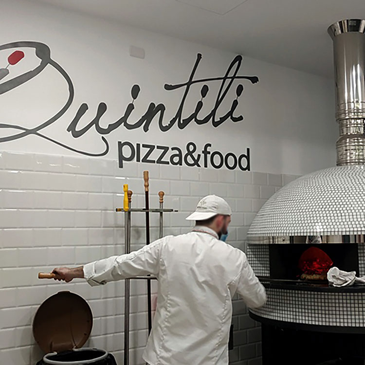pizzeria " I QUINTILI " - via Eurialo 7, Roma - 2019