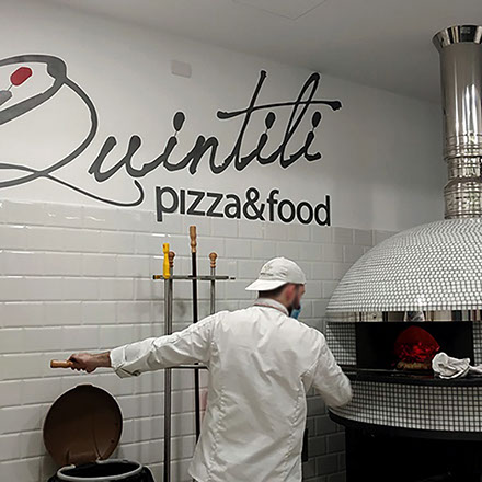 pizzeria " I QUINTILI " - via Eurialo 7, Roma - 2019