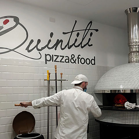 pizzeria " I QUINTILI " - via Eurialo 7, Roma - 2019